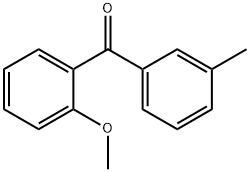 2-METHOXY-3'-METHYLBENZOPHENONE 结构式