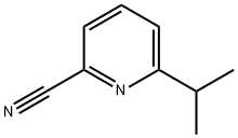 4-异丙基吡啶-2-腈 结构式