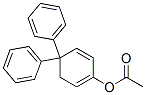 Acetic acid 4,4-diphenyl-1,5-cyclohexadienyl ester 结构式
