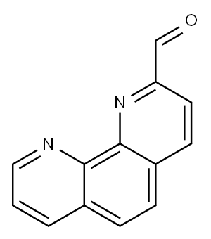 1,10-菲啰啉-2-甲醛 结构式