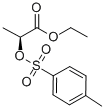 (S)-2-(TOLUENE-4-SULFONYLOXY)-PROPIONIC ACID ETHYL ESTER 结构式