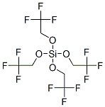 TETRAKIS(2,2,2-TRIFLUOROETHOXY)SILANE 结构式