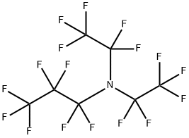 全氟-N,N-双(全氟乙基)丙胺 结构式