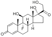 异氟泼尼松 结构式