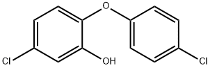 羟基二氯二苯醚 结构式
