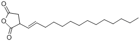 二氢-3-十四烯基呋喃-2,5-二酮 结构式