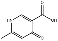 4-羟基-6-甲基烟酸 结构式