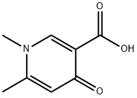 4-氧代-1,6-二甲基-烟酸 结构式