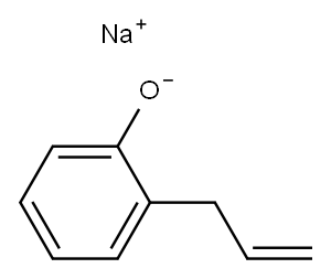 2-丙-2-烯基苯酚钠 结构式