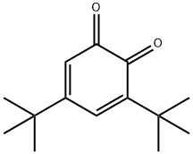 3,5-二-叔丁基-O-邻苯二酚 结构式
