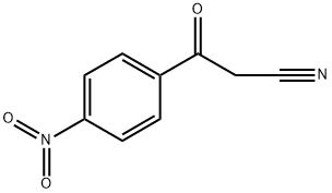 3-(4-硝基苯)-3-羰基丙腈 结构式