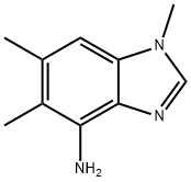 1H-Benzimidazol-4-amine,1,5,6-trimethyl- 结构式