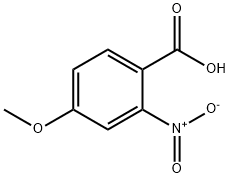 4-甲氧基-2-硝基苯甲酸 结构式