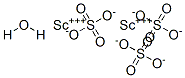 硫酸钪水合物 结构式