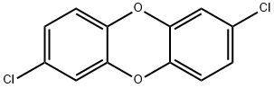 2,7-二氯二苯并-对-二恶英 结构式