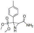 [3-(Aminocarbonyl)-2-(4-methylphenyl)-2-aziridinyl]phosphonic acid dimethyl ester 结构式