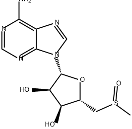 methylthioadenosine sulfoxide 结构式