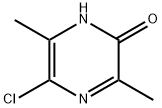 2(1H)-Pyrazinone,  5-chloro-3,6-dimethyl- 结构式