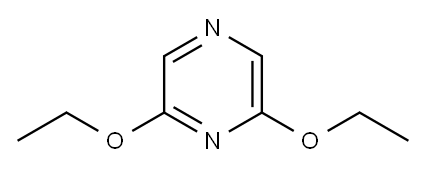 2,6-Diethoxypyrazine 结构式