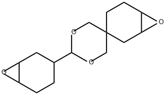 2-[7-氧杂双环[4.1.0]庚-3-基]螺[1,3-二氧杂环己烷-5,3'-(7)氧杂双环[4.1.0.]庚烷] 结构式