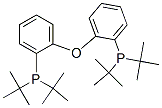 BIS(2-DI-TERT-BUTYLPHOSPHINOPHENYL)ETHER 结构式