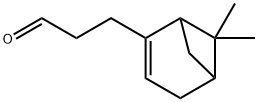 6,6-二甲基二环[3.3.1]庚-2-烯-2-丙醛 结构式