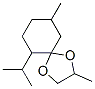 2,9-DIMETHYL-6-(1-METHYLETHYL)-1,4-DIOXASPIRO[4.5]DECANE 结构式