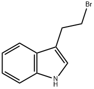 3-(2-溴乙基)吲哚 结构式