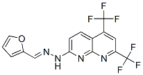 2-Furancarboxaldehyde,[5,7-bis(trifluoromethyl)-1,8-naphthyridin-2-yl]hydrazone(9CI) 结构式