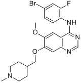 凡德他尼 结构式