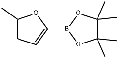 2-甲基呋喃-5-硼酸频哪醇酯 结构式