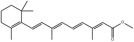 Retinoic acid, methyl ester 结构式