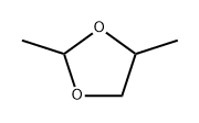 2,4-二甲基-1,3-二氧戊环 结构式