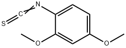 2,4-二甲氧基苯基异硫氰酸酯 结构式