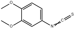 3,4-二甲氧基苯基异硫氰酸酯 结构式