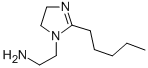 4,5-DIHYDRO-2-PENTYL-1H-IMIDAZOLE-1-ETHYLAMINE 结构式