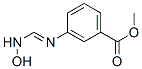 Benzoic acid, 3-[[(hydroxyamino)methylene]amino]-, methyl ester (9CI) 结构式