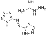 AMINOGUANIDINE, COMPOUND WITH 5,5'-AZOBIS[1H-TETRAZOLE] 结构式