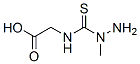 Glycine, N-[(1-methylhydrazino)thioxomethyl]- (9CI) 结构式