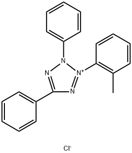 邻甲苯基四氮唑红 结构式