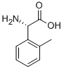 (S)-氨基-邻甲苯基-乙酸 结构式