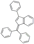 1-(Diphenylmethylene)-3-phenyl-1H-indene 结构式