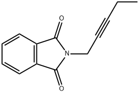 5-苯二(甲)酰亚胺-3-戊炔 结构式