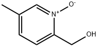 2-羟甲基-5-甲基吡啶氮氧化物 结构式