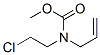 Carbamic  acid,  (2-chloroethyl)-2-propenyl-,  methyl  ester  (9CI) 结构式