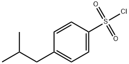 4-异丁基苯磺酰氯 结构式