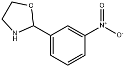 2-(3-nitrophenyl)oxazolidine 结构式