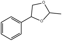 2-METHYL-4-PHENYL-1,3-DIOXOLANE 结构式