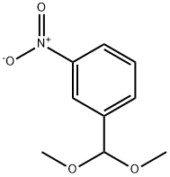 3-Nitrobenzaldehydedimethylacetal 结构式