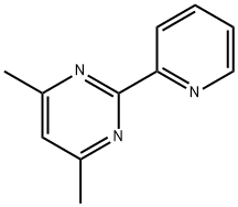 4,6-DIMETHYL-2-(2-PYRIDINYL)PYRIMIDINE 结构式